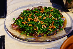 安ワイン道場 カツオのタタキの和風カルパッチョ